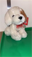 Valentine Plush Dog new W/tags 10"