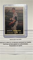 Cleveland Indians Rocco Colavito.