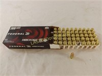 50 Rounds of Federal 9mm FMJ 115 gr Ammo