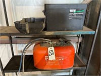 OMC Fuel Tank, Fuel Pump, Battery