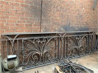 2 Decorative Steel Fence Panels
