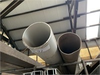 2 Galvanised Steel & Plastic Tubes