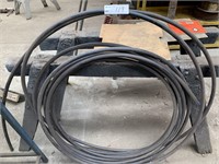 2 Timber Work Horses & Lengths PVC Tubes