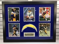 Certified autographed photos collage in San Diego