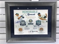 Certified LE Autographed collage has Yankee