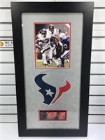 Certified Arian Foster autographed photo