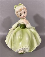 Vintage Inarco Girl Figurine Planter