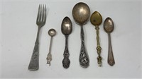 Antique Flatware Art Nouveau Spoons Fork