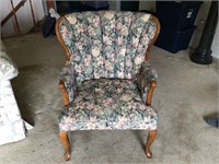 VERY NICE WING BACK  CHAIR