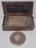 Vintage Craftsman Tape Measure & Drill Bits