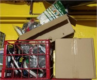 Crate/Box Lot of Foam Weatherstrip, Foam Tape, &