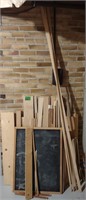Scrap Wood & Chalk Board (Various Sizes)