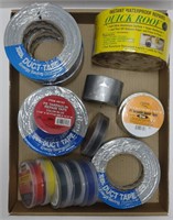 Lot w/tape(various types & brands)