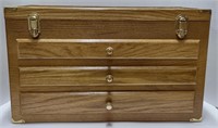 Wooden 3 drawer chest