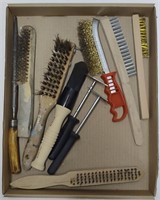 Lot w/ wire brushes
