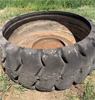 rubber tire tank