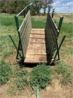 livestock loading chute