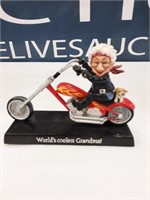 World's Coolest Grandma model motorcycle