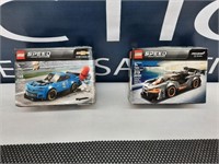 2 Lego car kits 75892 and 75891