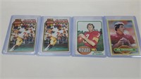 4 Joe Theisman Football Cards