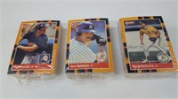 3 packs of 1988 Donruss Baseball Cards