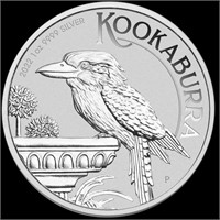 1 oz. Silver Australian Kookaburra (2022)