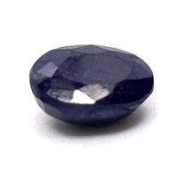 10ct Natural Blue Sapphire.  Oval cut. GLI Certifi