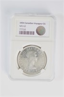1954 RGS MS 62 Canadian Voyageur $1