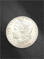 Uncirculated 1889 Morgan Silver Dollar Coin
