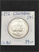 1892 US "Columbian" Commemorative Half Dollar