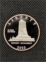 2003 Wright Brothers Proof US Commemorative