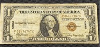 1935-A Hawaii $1 Silver Certificate US paper