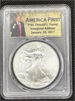 2017 American Eagle PCGS MS70 First Strike coin.