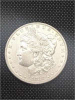 1883 Morgan Silver Dollar Coin marked Uncirculated