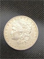 1901-O Morgan Silver Dollar Coin marked AU