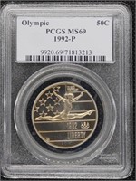 1992 United States Olympic games PCGS MS69