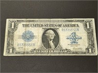 1923 $1 oversized Silver Certificate US paper