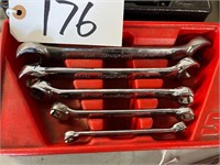 Snap On 6 Pc Line Wrench Set