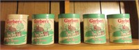 5 Garber's Ice Cream Paper Tubs
