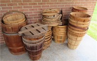 Apple Baskets + barrel