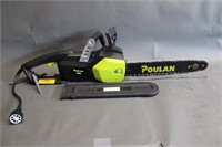 Poulan PL1416 electric chainsaw