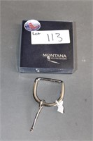 Montana Silversmiths belt clamp/buckle