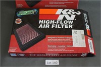 K&N Highflow air filter