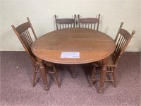 DOUBLE DROP LEAF TABLES & CHAIRS