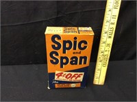 Vintage Un-Opened SPIC & SPAN Cleanser Box