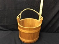 Maine Bucket Company Wood Bucket LEWISTON MAINE