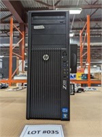 HP Z420 Xeon E%-1620 1TB hd 8gb ram win 10 pro