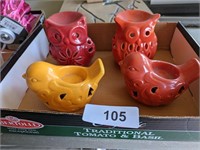 Birds & Owls Candle Warmers