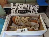 Bamboo Sandals, New In Box, Size 6-1/2