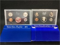 U.S. Mint 1971 and 1972 Proof Sets